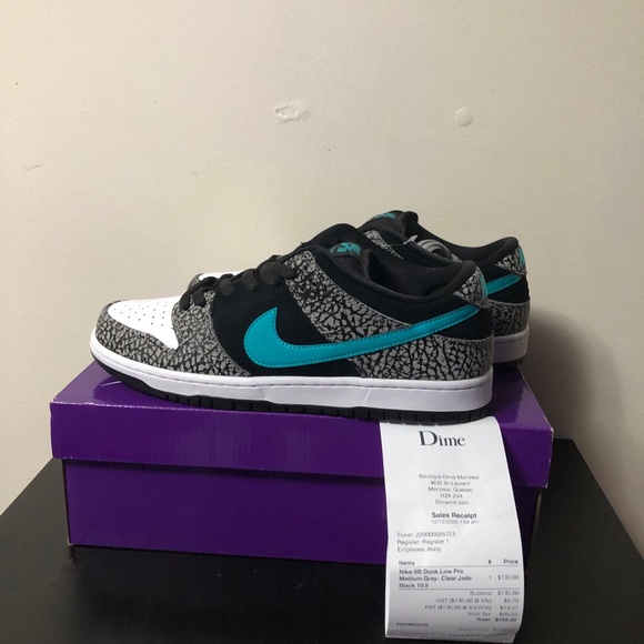 NIKE SB DUNK LOW PRO ATMOS ELEPHANT SIze 10.5 US - Picture 2 of 2